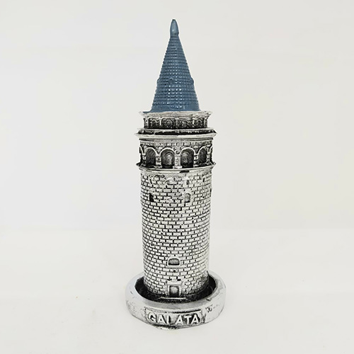 Galata Kulesi Biblo14cm Gümüş